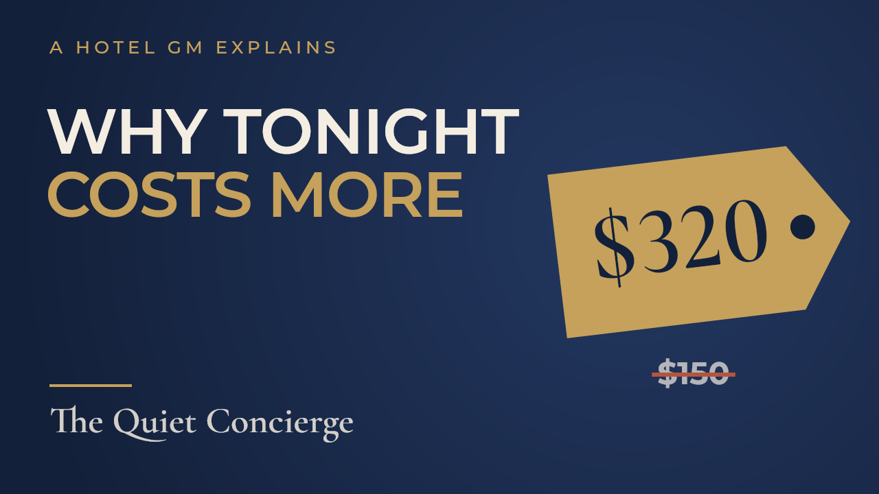 How a Luxury Hotel Decides What to Charge You Tonight